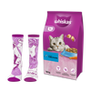 WHISKAS Adult 14 kg - sucha karma pełnoporcjowa dla dorosłych kotów, z pysznym tuńczykiem + Skarpetki GRATIS